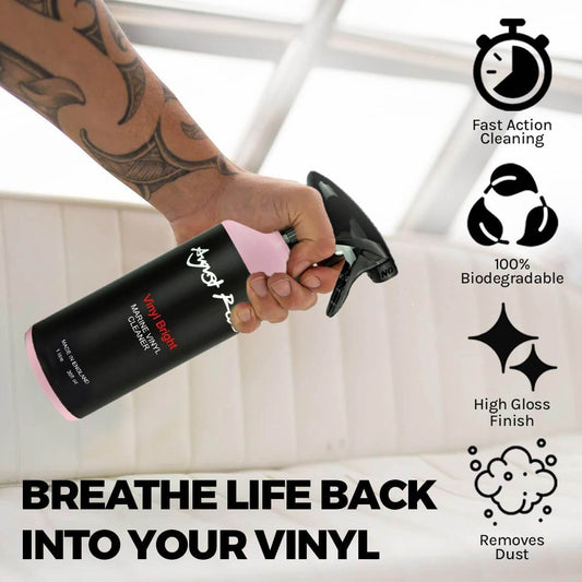 Marine Vinyl Cleaner & Restorer - Revives Boat Seats & Upholstery (500ml) - August Race