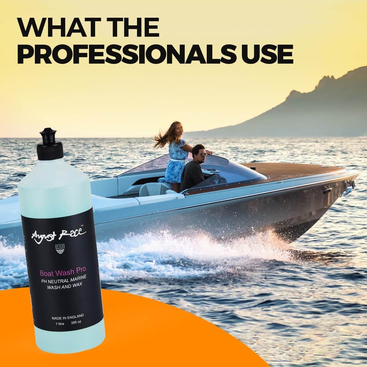 August Race Boat Wash Pro