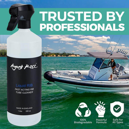 August Race Liquid Rib - Rigid Inflatable Clean and Restore