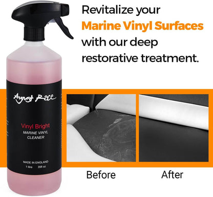 August Race Vinyl Bright Vinyl Clean and Restore