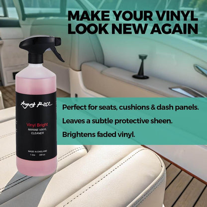 August Race Vinyl Bright Vinyl Clean and Restore