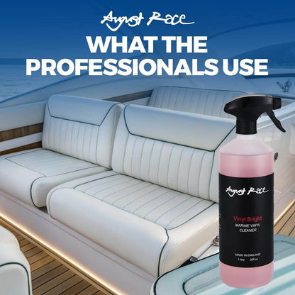 August Race Vinyl Bright Vinyl Clean and Restore