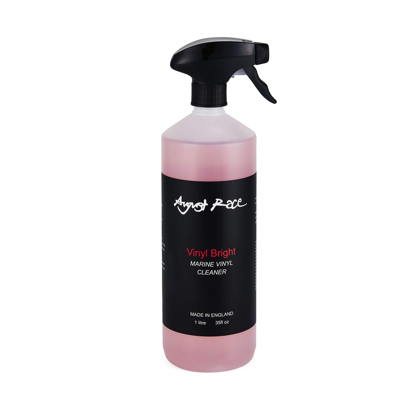 August Race Vinyl Bright Vinyl Clean and Restore