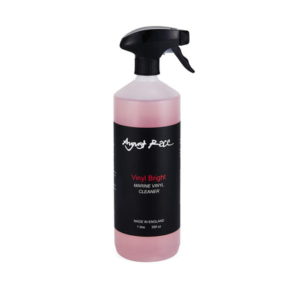 August Race Vinyl Bright Vinyl Clean and Restore