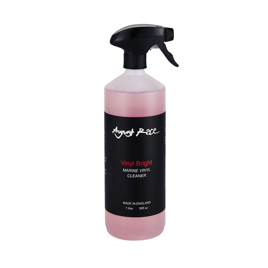 August Race Vinyl Bright Vinyl Clean and Restore