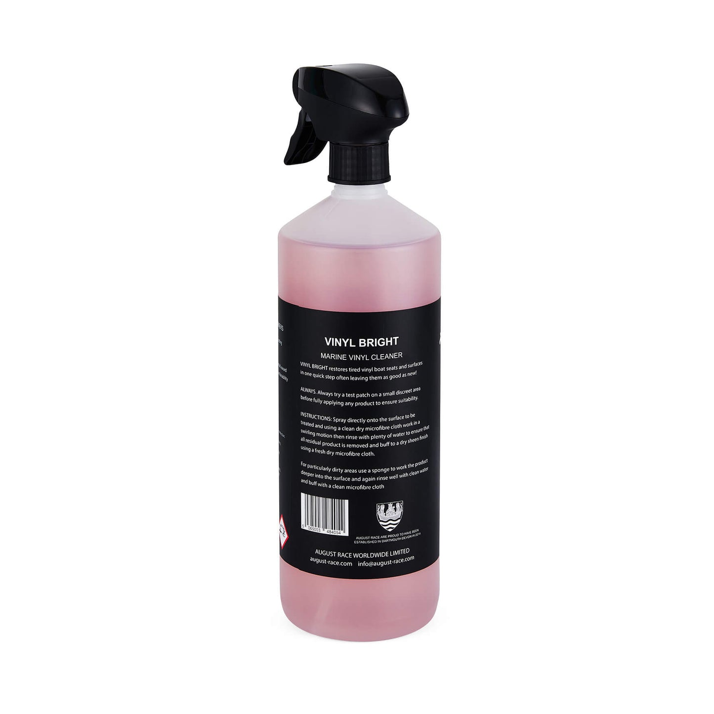 August Race Vinyl Bright Vinyl Clean and Restore